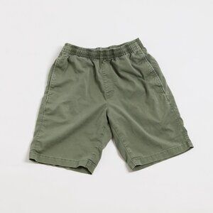 Uniqlo Stretch Easy Shorts | Youth Large/Men's Small | Army Green Color